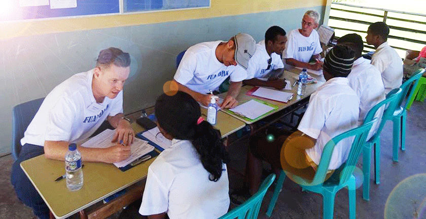 Caregivers screening children for Rheumatic heart disease in Timor-Leste