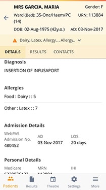 St John of God Health Care VMO App