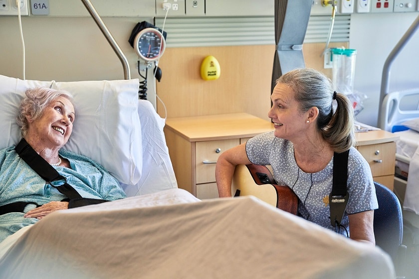 Music therapy at St John of God Health Care