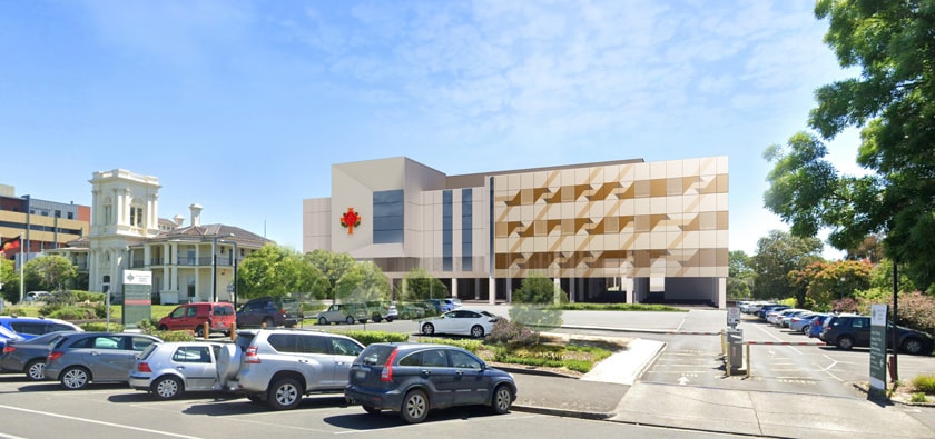 St John of God Ballarat Hospital Redevelopment artist impression October 2021