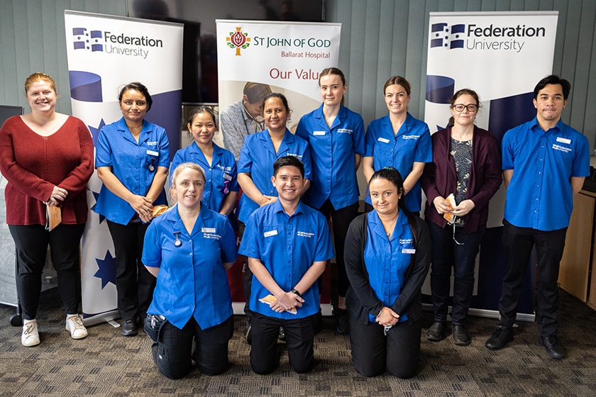 New St John of God Ballarat Hospital nursing partnership with Federation University Australia