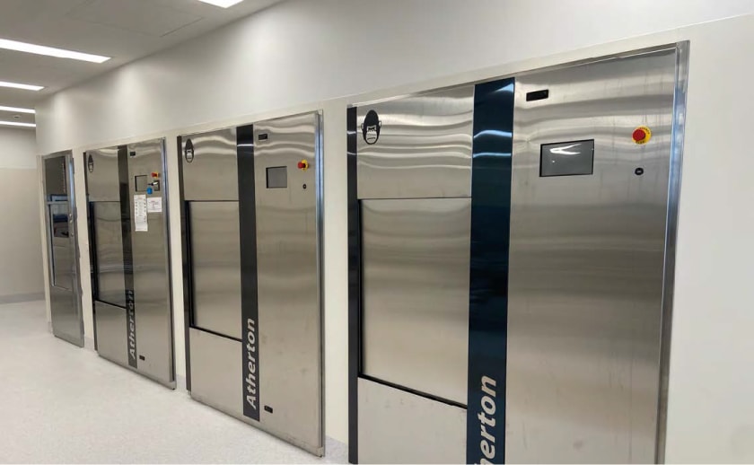 New state of the art CSSD washers and dryers