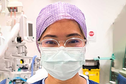 Jeanne, theatre nurse at St John of God Bendigo Hospital