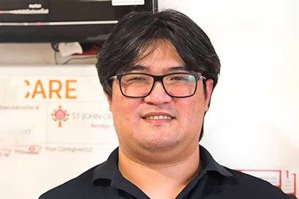 John, surgical nurse at St John of God Bendigo Hospital