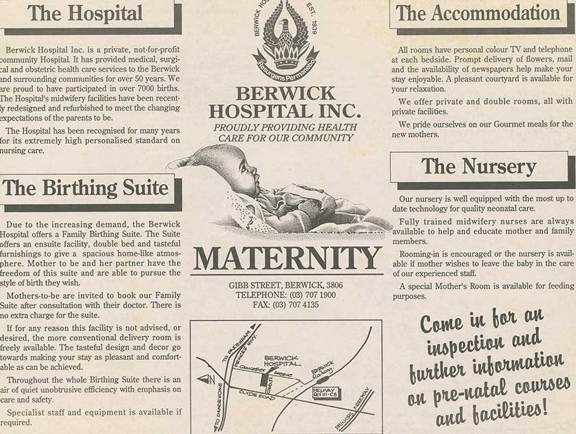 St John of God Berwick Hospital history