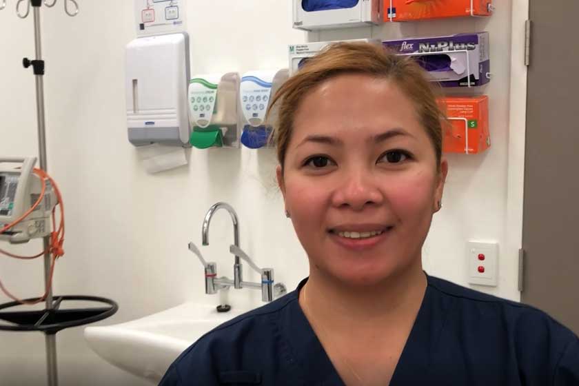 Registered Nurse Darling Bonnevie