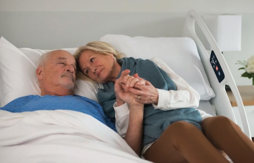 Cuddle beds used for palliative care