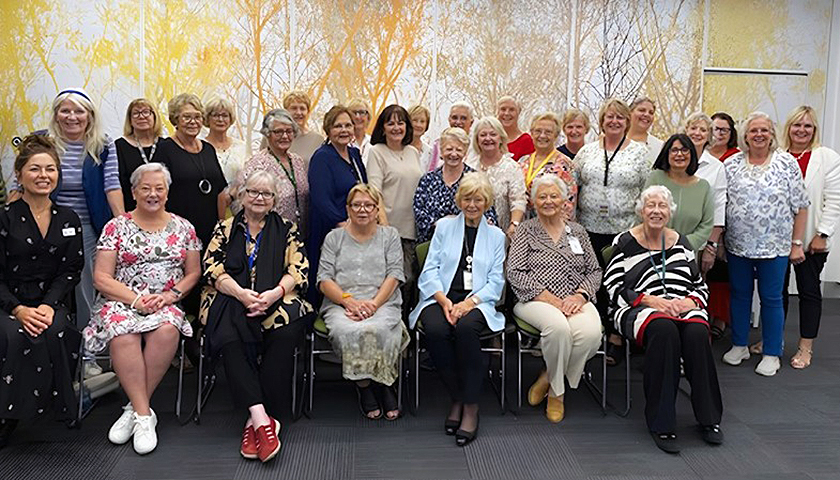 2026 Group photo of St John of God Geelong Auxiliary team