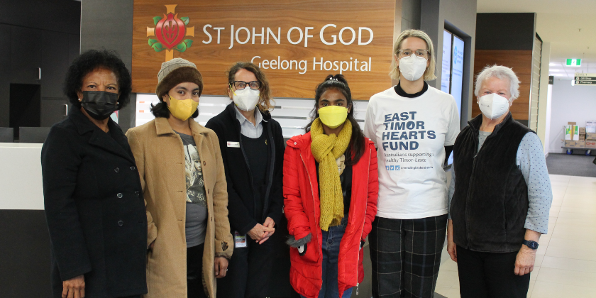 St John of God Geelong Hospital-East Timor Hearts Fund