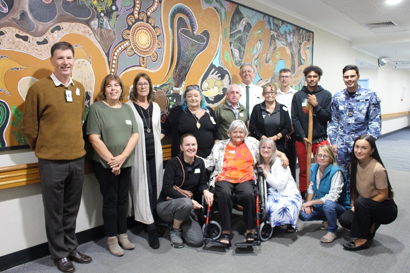 St John of God Hawkesbury District Health Service Aboriginal community artwork 