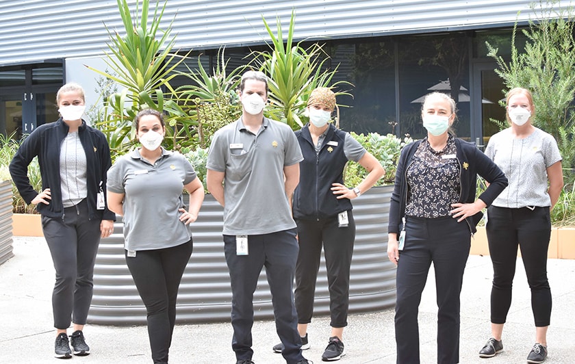 St John of God Midland Public and Private Hospitals speech therapy team