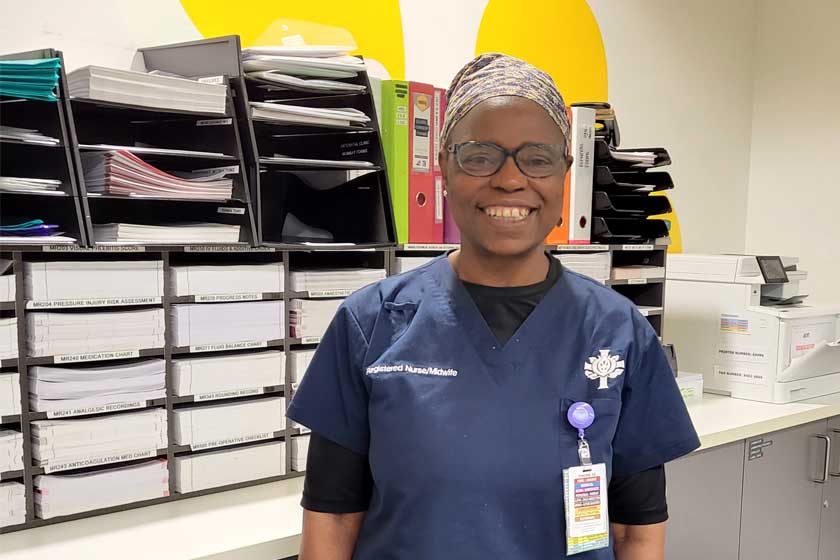 Registered Midwife Maria Mshanga