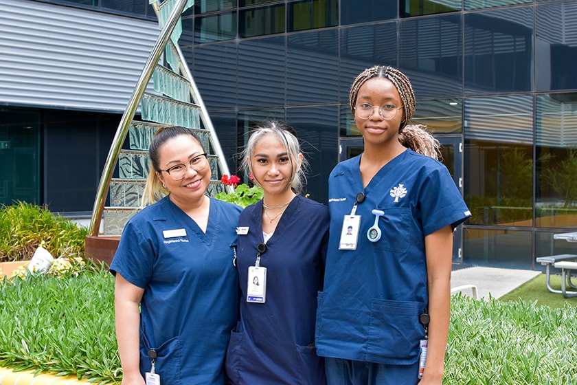 Recently three Progression Pathway novice nurses Nyasha, Cassiopeia and Dorothy