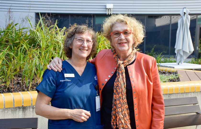 Registered nurse Wieslawa Buzynski celebrates 40 years of service