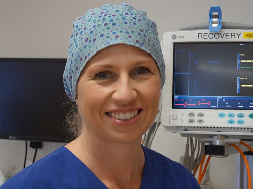 Loretta Millan, perioperative nurse surgical assistant at SJG Mt Lawley Hospital