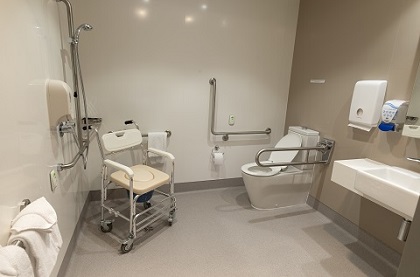 Hospice Facilities - Patient Bathroom 