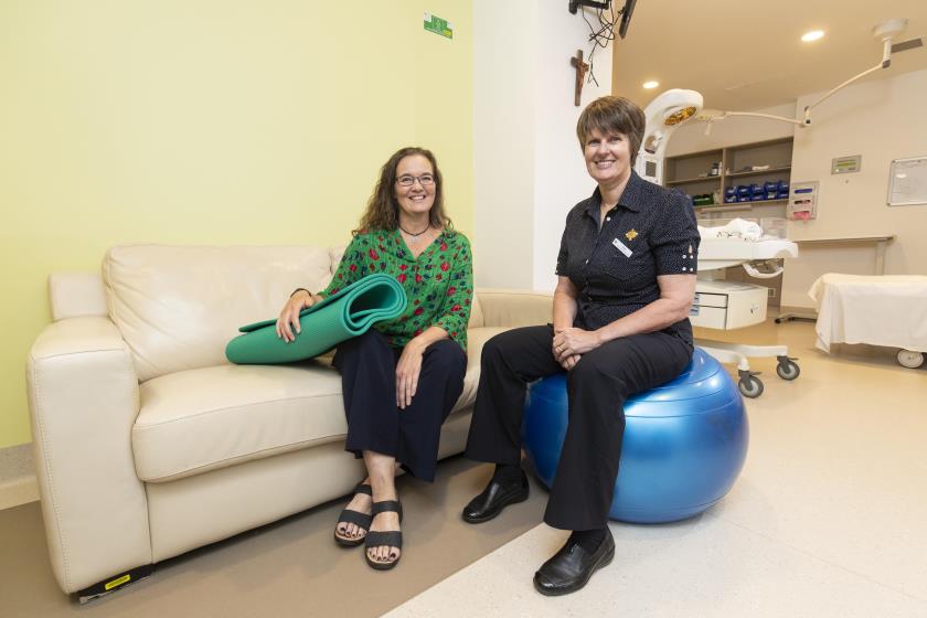 Sue Bradshaw and Dr Liza Fowler discuss hypnobirthing