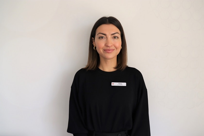 St John of God Murdoch Hospital's registered music therapist Tara Del Borrello