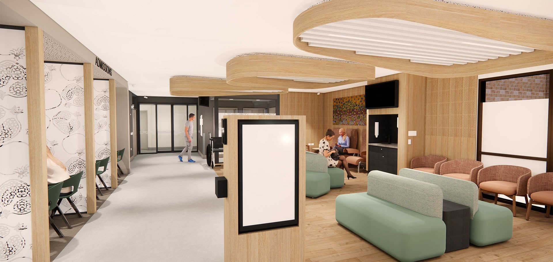 Architect's impression of the emergency department redesign
