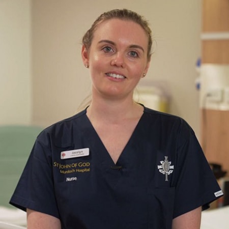 St John of God Murdoch Hospital Quality and Risk Nurse Jocelyn