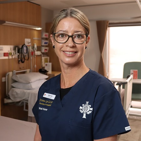 St John of God Murdoch Hospital Clinical Nurse Marnie