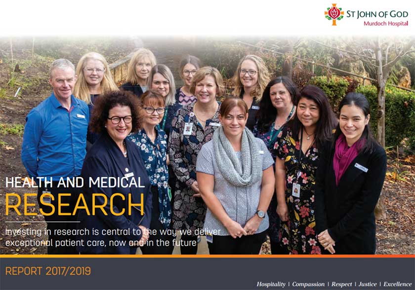 St John of God Murdoch 2017 - 2019 Research Report