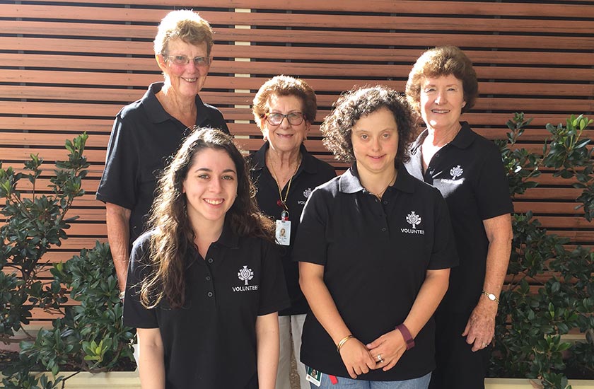 Volunteers at St John of God Subiaco Hospital