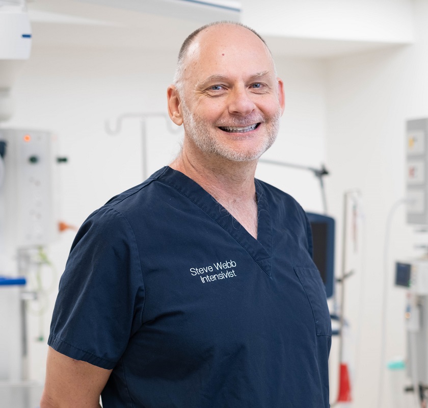 Professor Steve Webb, Professor of Critical Care Research at Monash University and Director of Clinical Trials at St John of God Subiaco Hospital, has led a trial that demonstrates arthritis medication increases survival for critically ill COVID-19 patients.