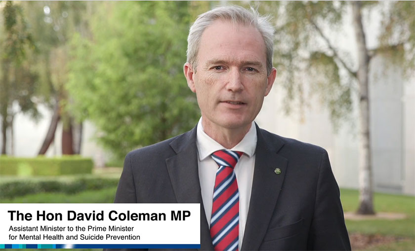 A message from Hon David Coleman MP