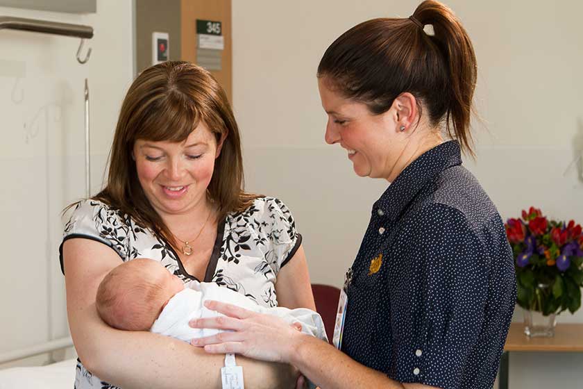 St John of God Health Care maternity breastfeeding