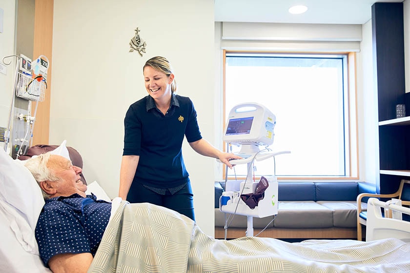 Patient and caregiver