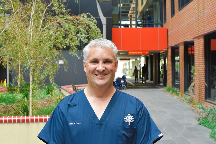 St John of God Midland Public and Private Hospitals Emergency Department Clinical Nurse Simon King