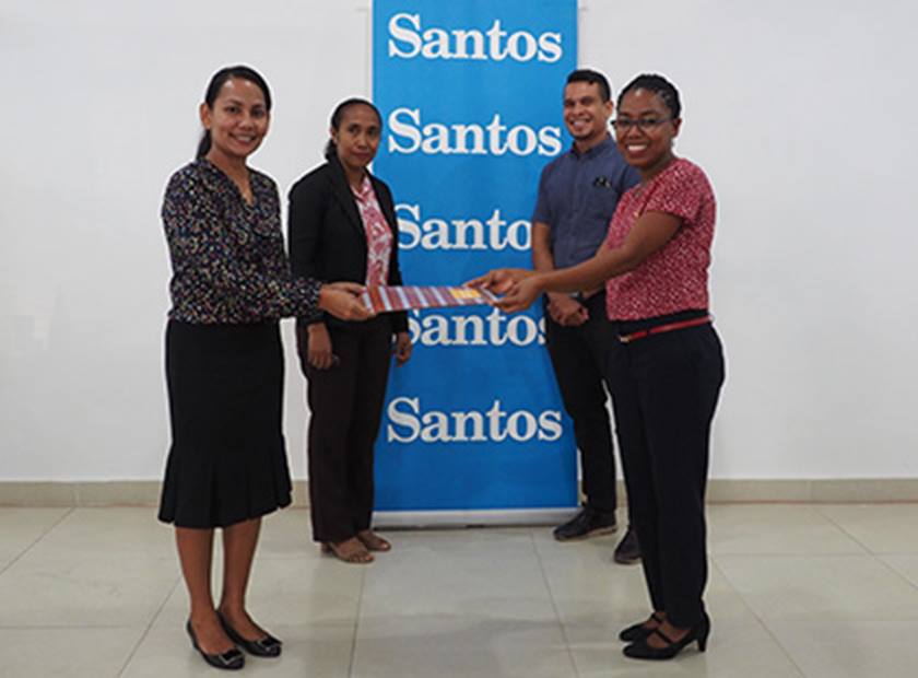 SJG International Health and Santos caregivers celebrate nine year partnership