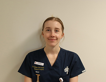 Image of graduate nurse Imogen Kingsmill