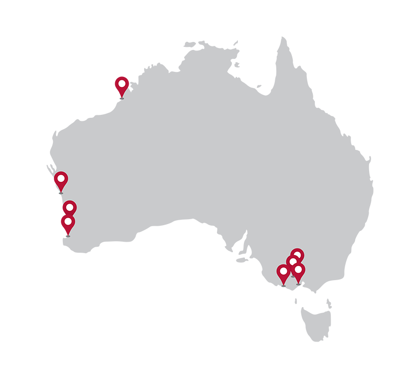 Map of Australia