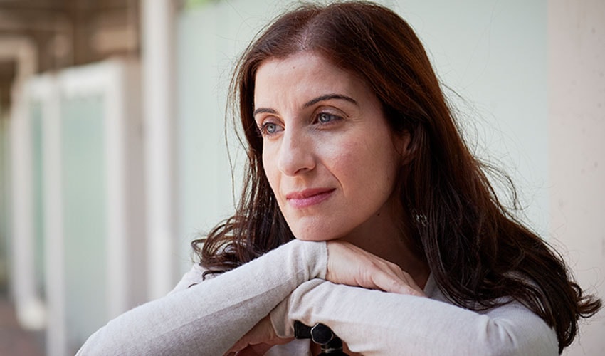 Caregiver leading group therapy