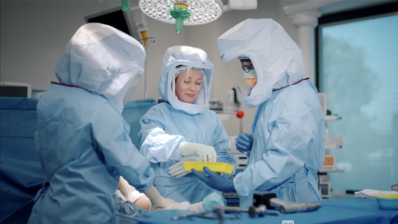 St John of God Health Care caregivers in theatre