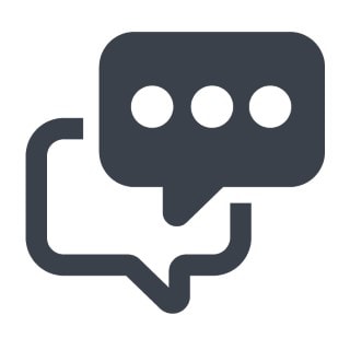 ICON chat or feedback