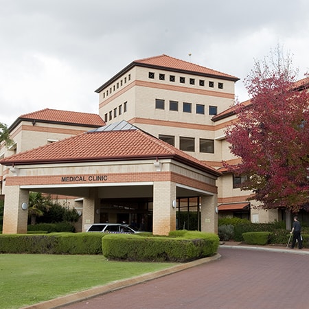 Exterior of the Murdoch Medical Clinic building