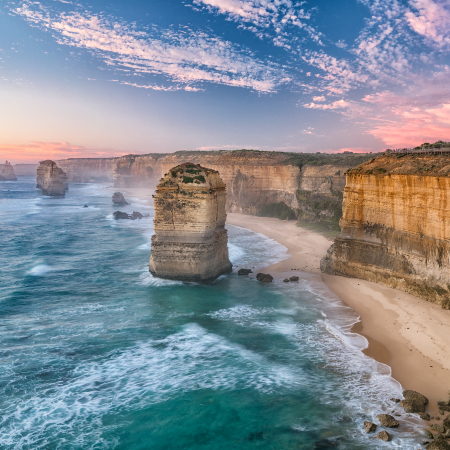 Twelve Apostles along the Great Ocean Road