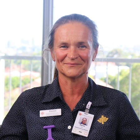 St John of God Mt Lawley Hospital lactation consultant Karen Martin