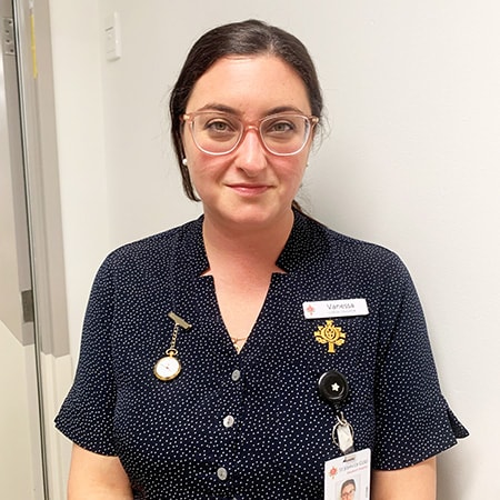 Clinical Nurse Educator Vanessa Herrick