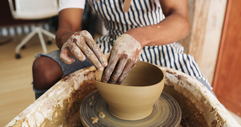 Community and mental wellbeing services art therapy