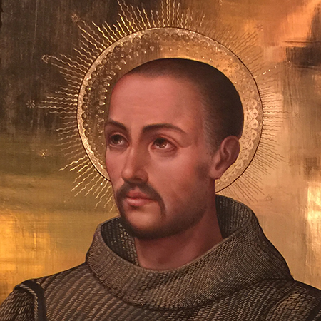 portrait in museum 
