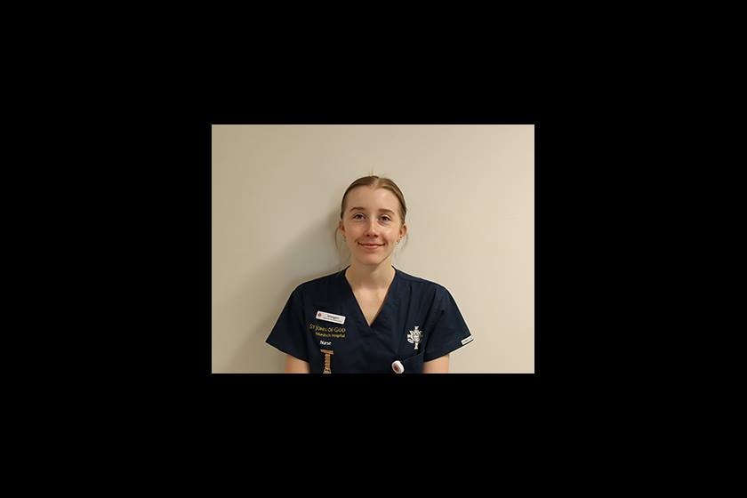 Image of graduate nurse Imogen Kingsmill