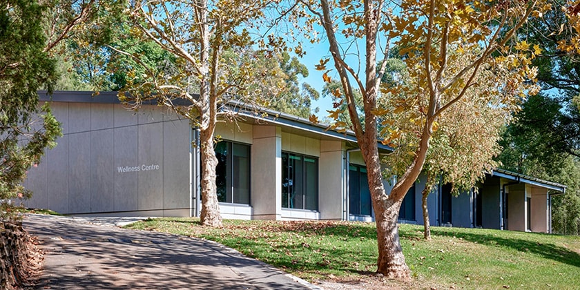 The outside of St John of God Richmond Hospital's Wellness Centre