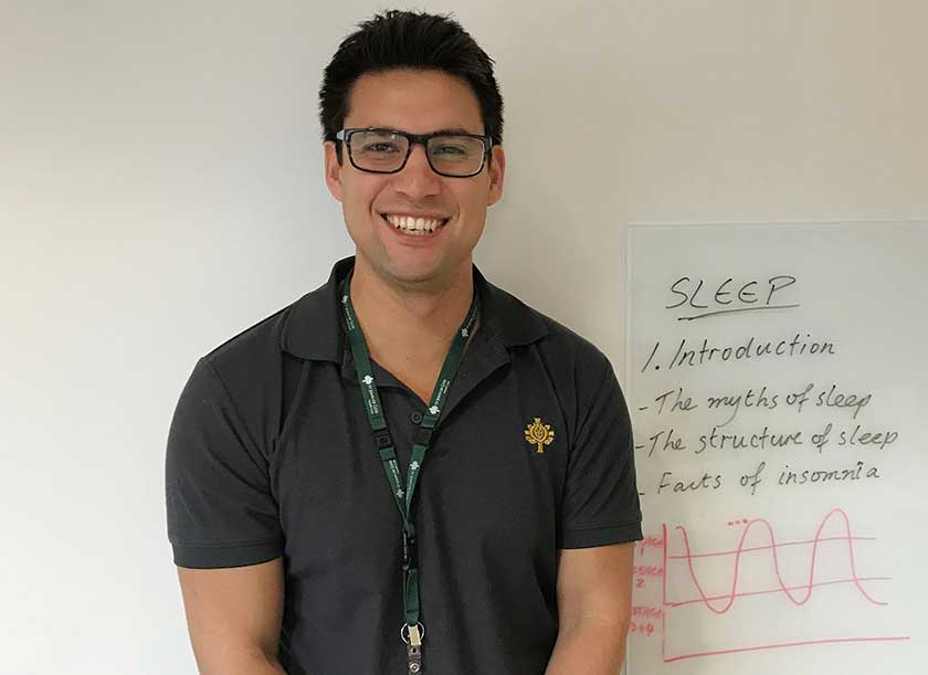 Greg Chaine sleep clinic website