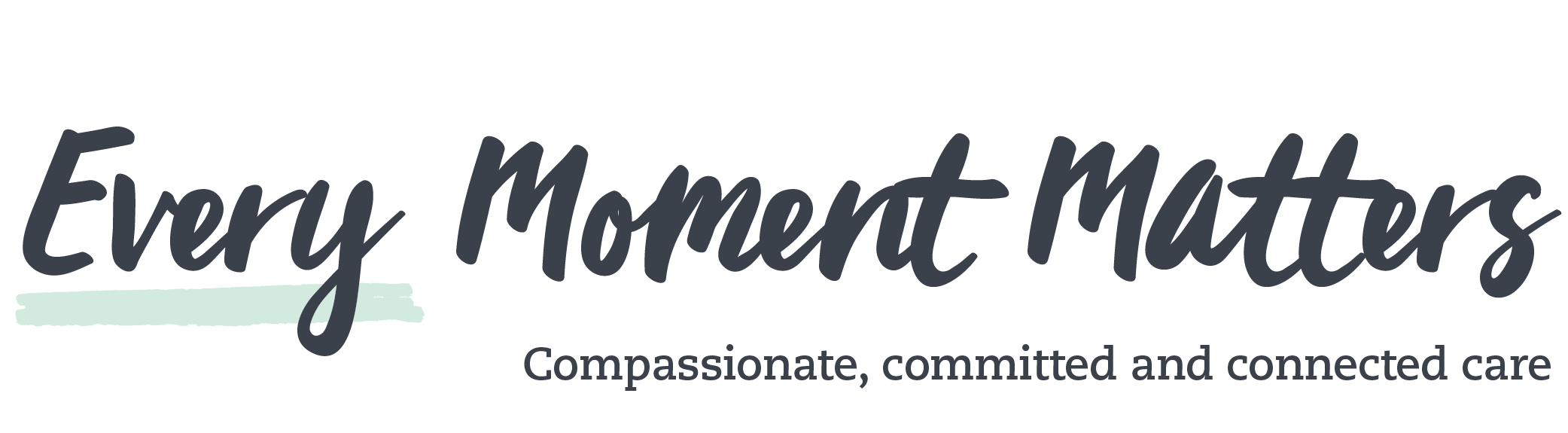Logo reading 'Every Moment Matters'