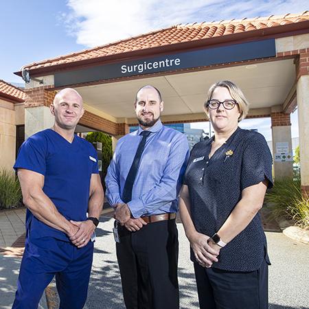 HMC members at Murdoch out surgicentre