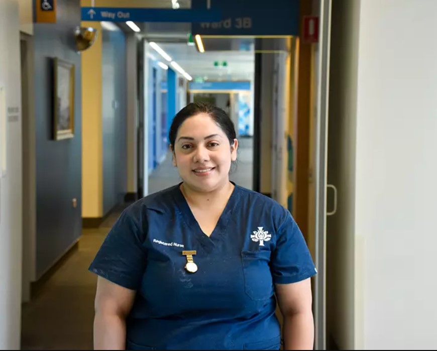 Headshot of Wendy, Graduate nurse at St John of God Healthcare